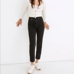 Madewell Tall Classic Straight Jeans in Lunar Wash